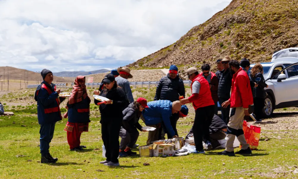 Difficulty on the basis of Food and Accomodation