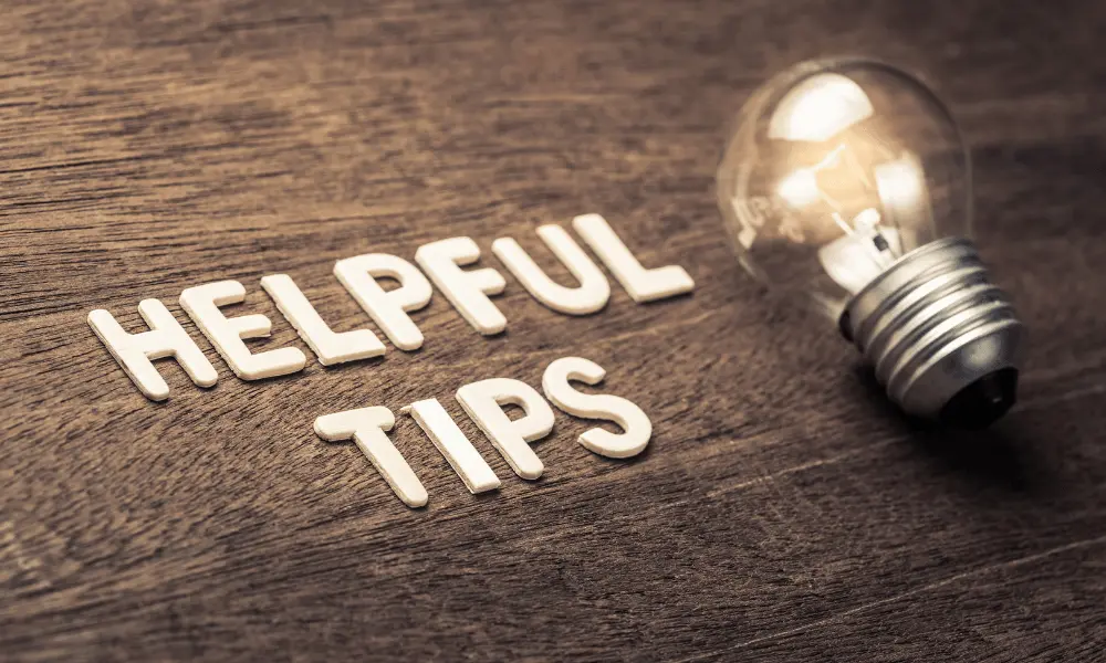 Money Saving Tips