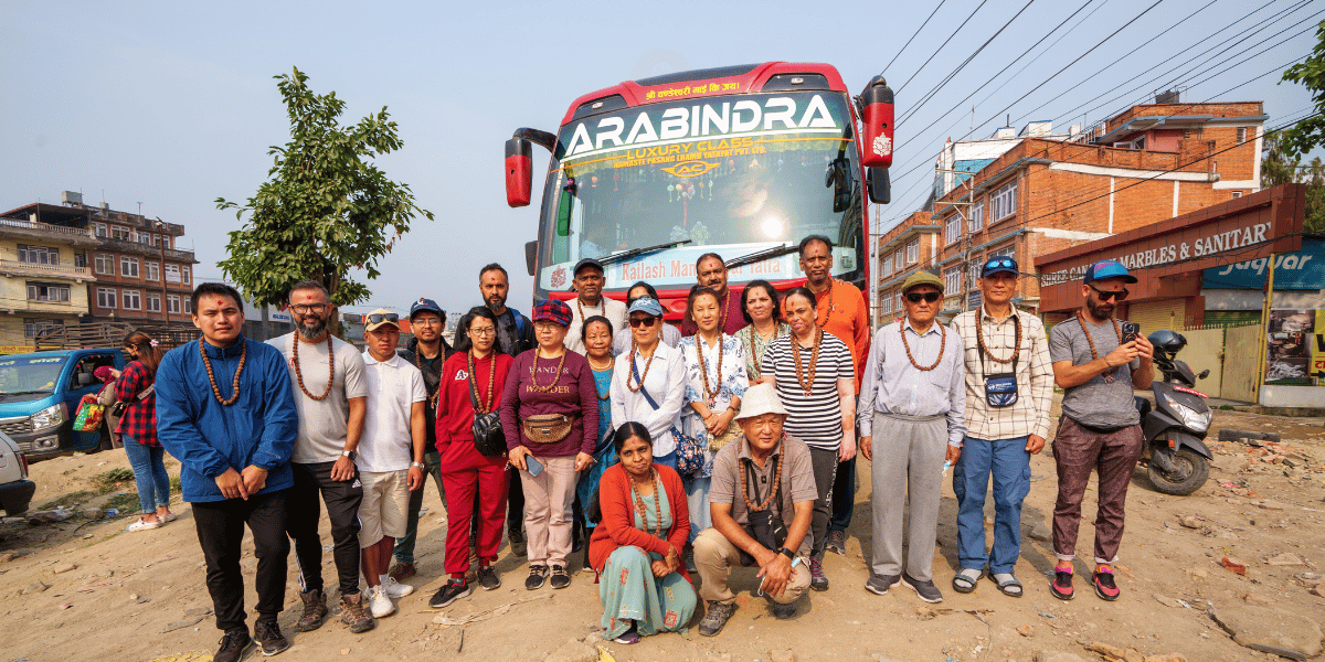 Journey from India to Kailash
